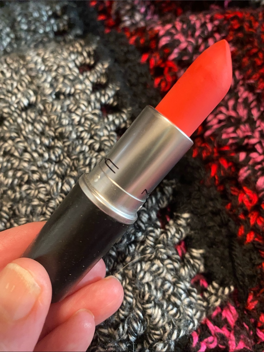 MAC Lipstick-Mandarin O-Powder Kiss